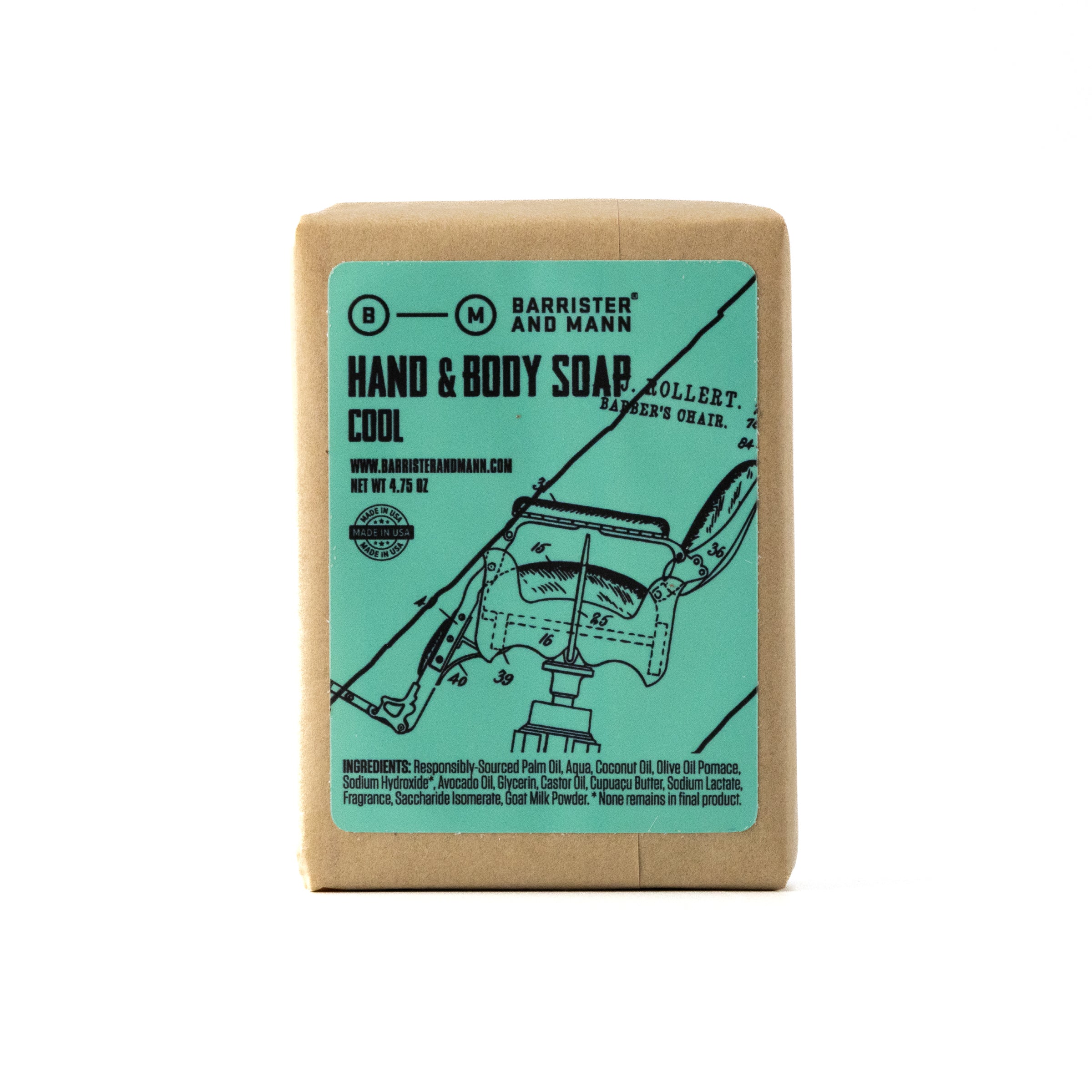 Hand & Body Soap: Bay Rum – Barrister and Mann LLC