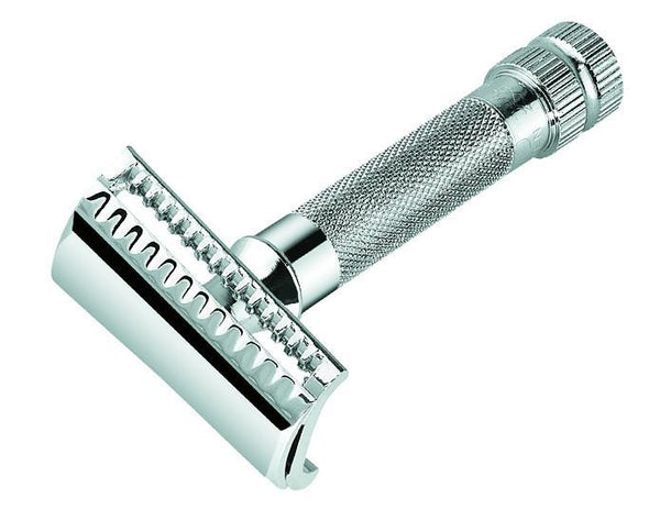 Merkur 37C Chrome Heavy Duty Slant Head DE Safety Razor